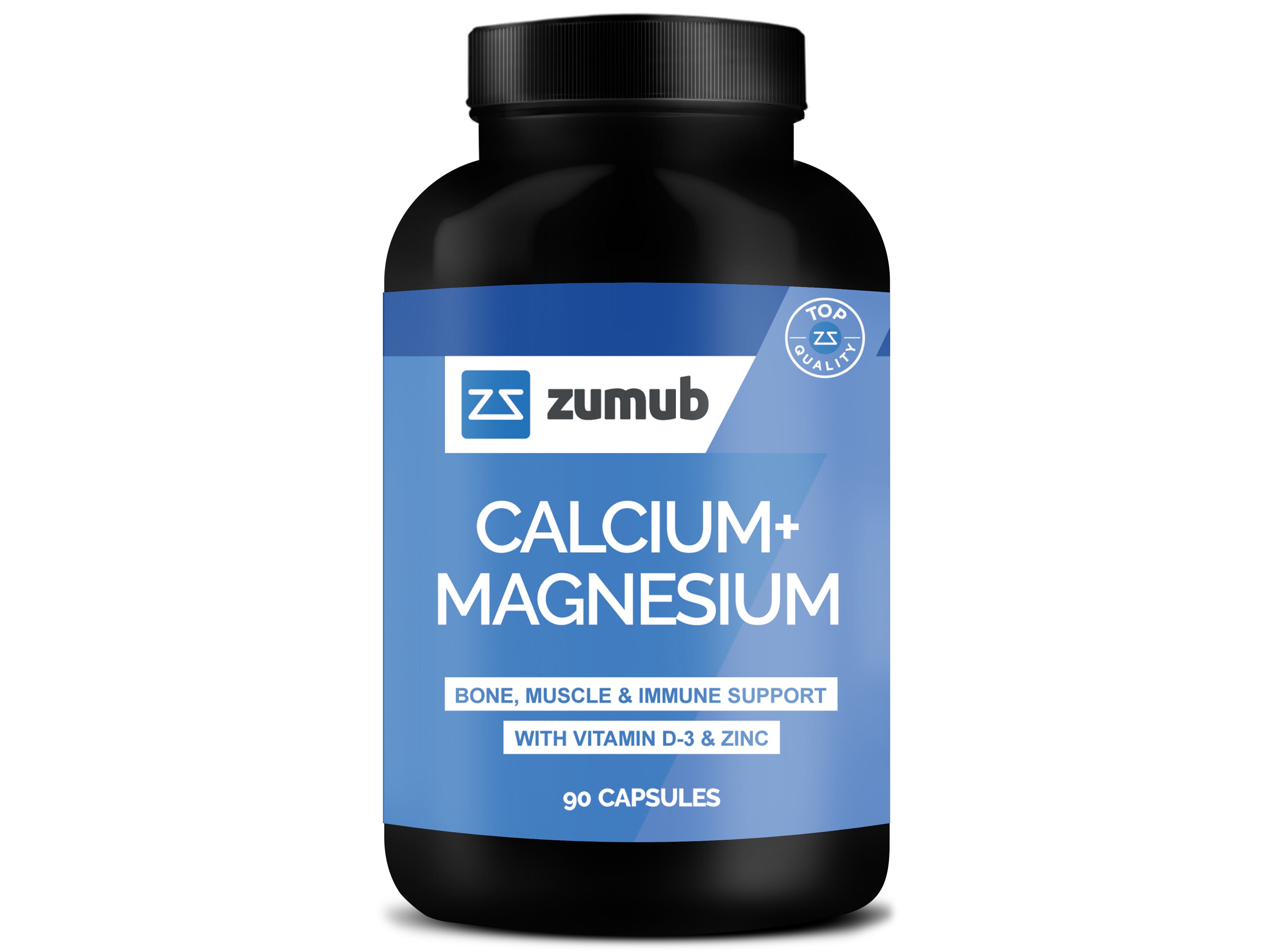 SUPLEMENTOS RECUPERAÇÃO ZUMUB CÁLCIO   MAGNÉSIO 90CAPS