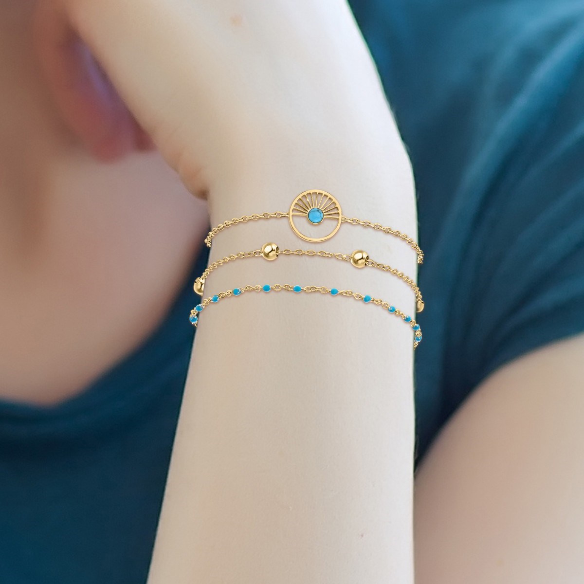 Lot de 3 bracelets par SC Bohème