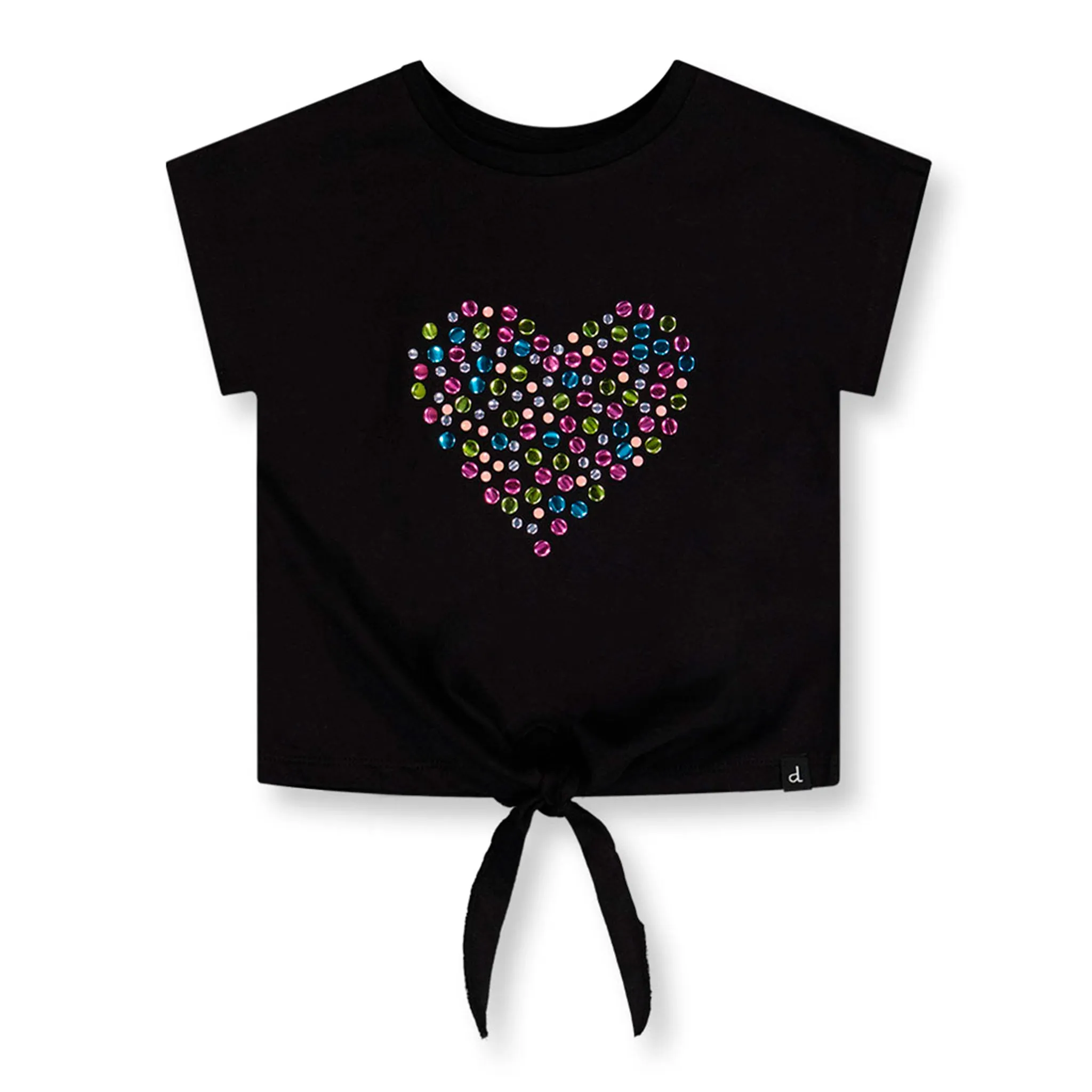 Deux par Deux T-shirt Noeud Copines 3-6ans