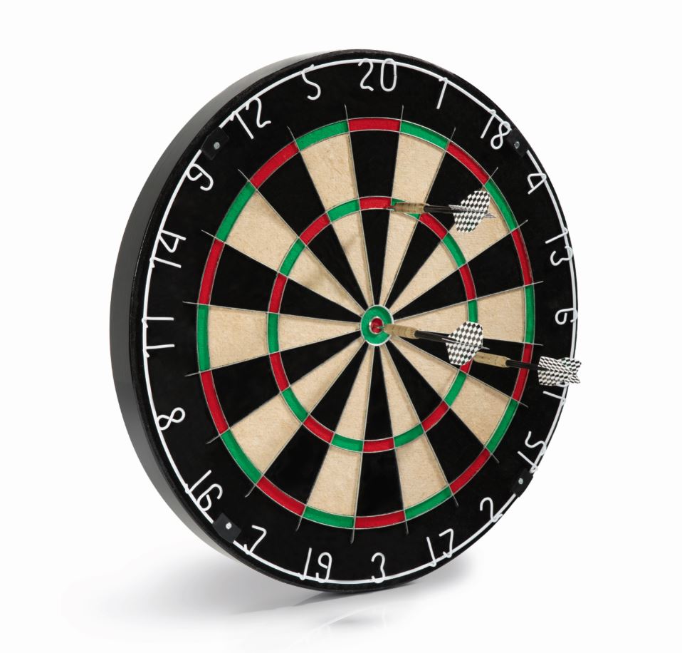 DoYourDart Sisal-Dartscheibe mit Dart-Surround 45cm