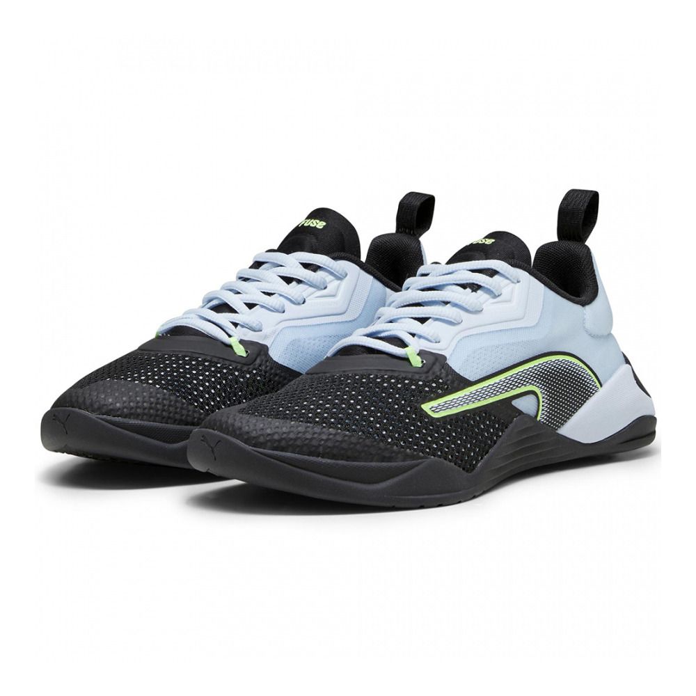 Puma FUSE 2 - Chaussures de cross training Femme puma black/icy blue/speed green