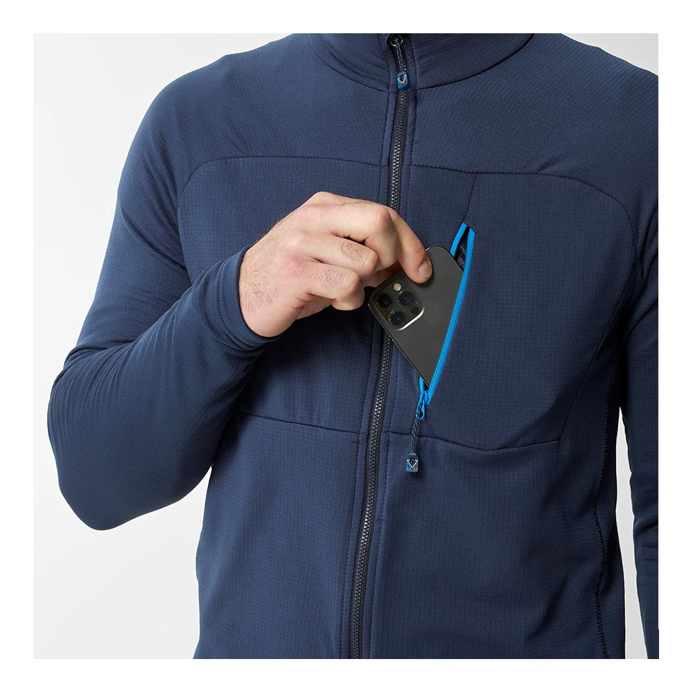 Millet TRILOGY LIGHTGRID - Polaire Homme saphir