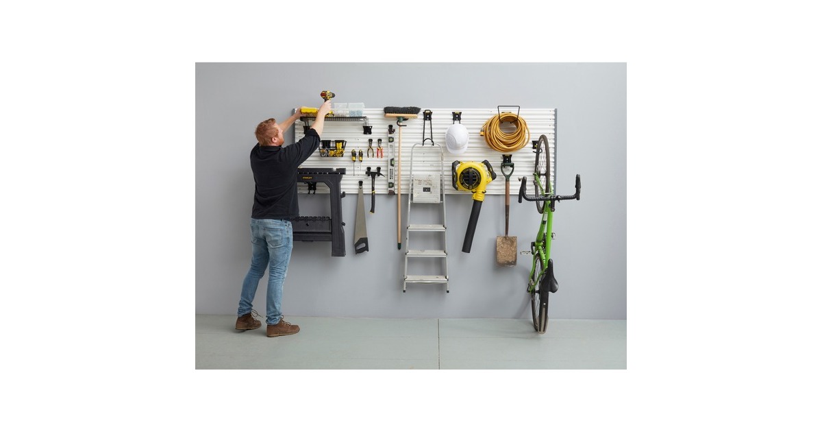 StanleyTrack Wall - Fietshaak horizontaal houder