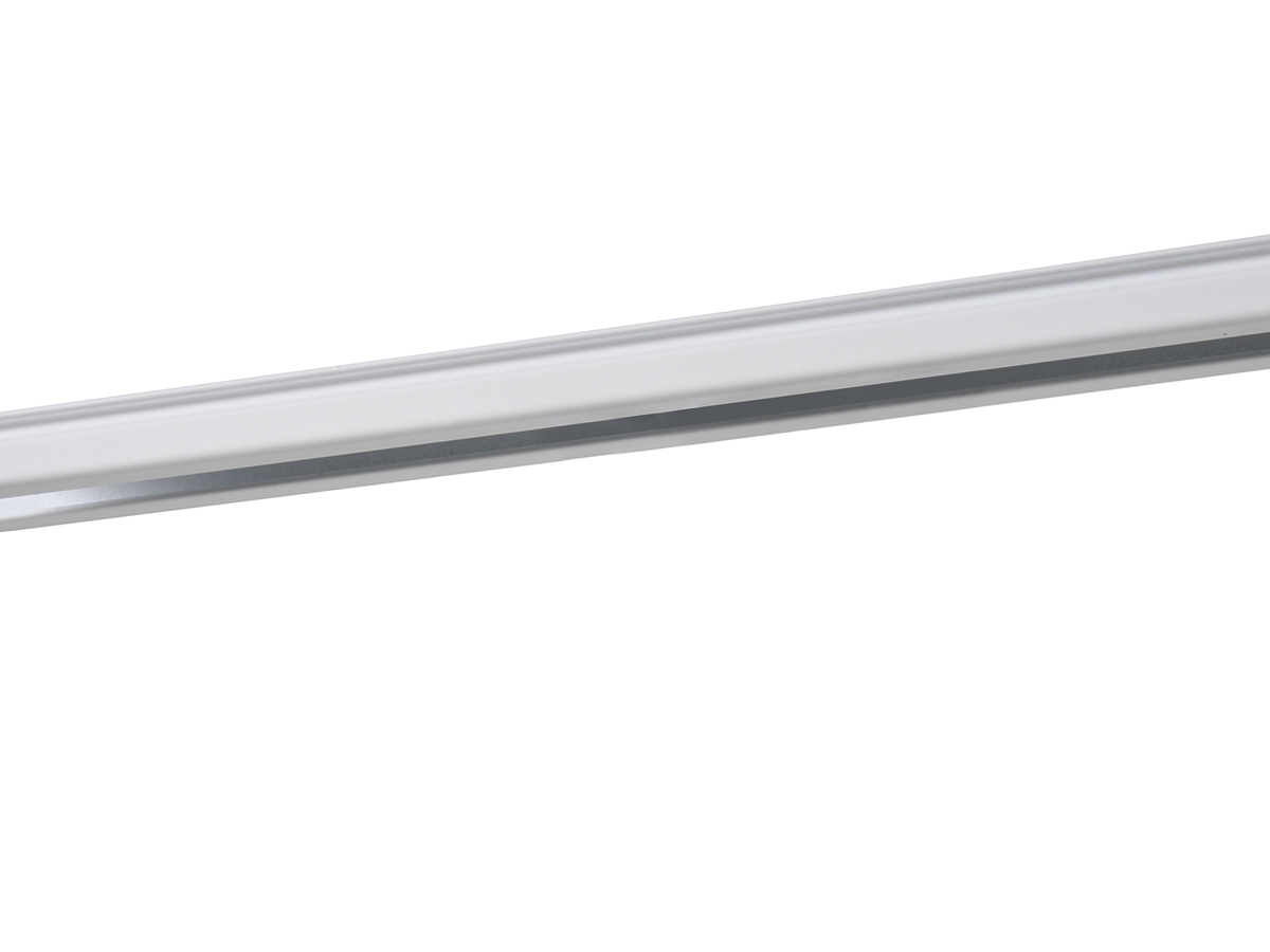 Gordijnrail 150 cm - white