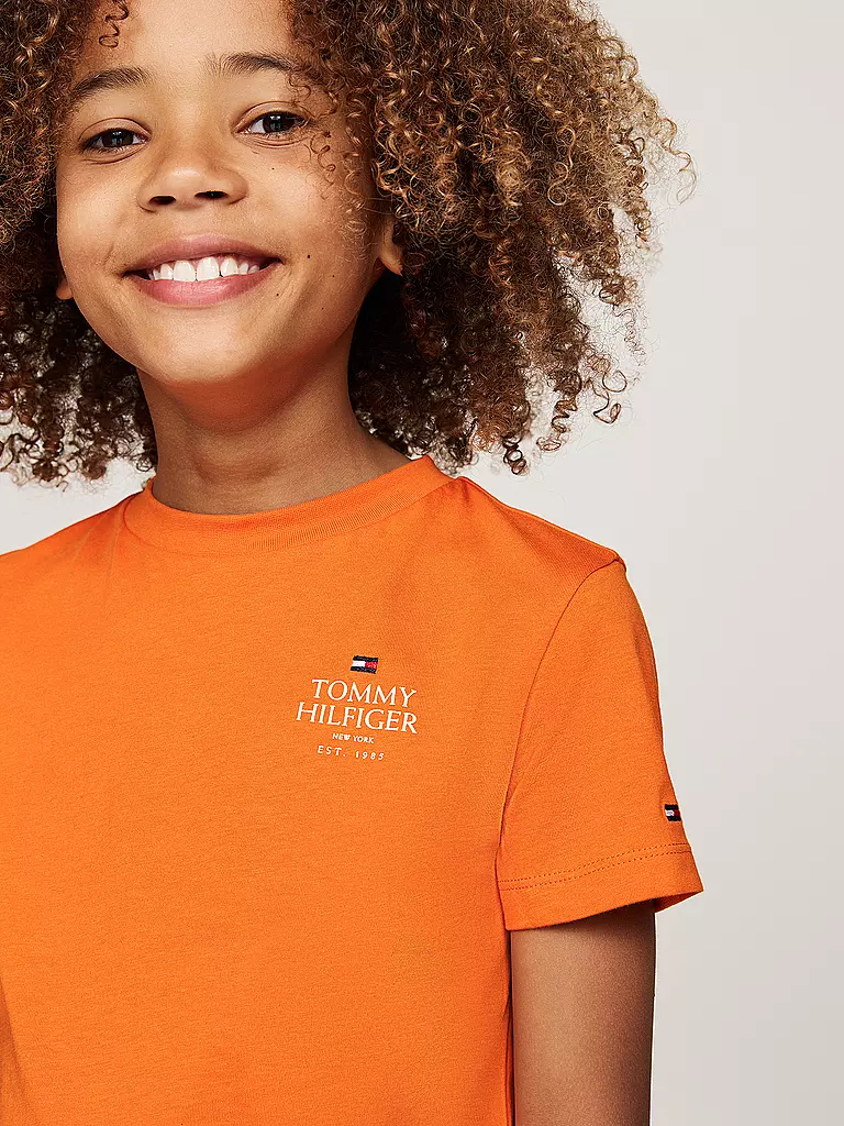 TOMMY HILFIGER Jungen T-Shirt orange