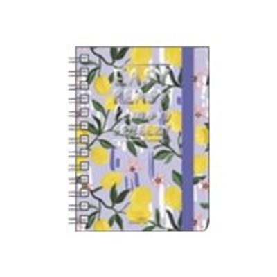 Agenda à spirale 1 jour par page - 8,5 x 13 cm - citron - Legami
