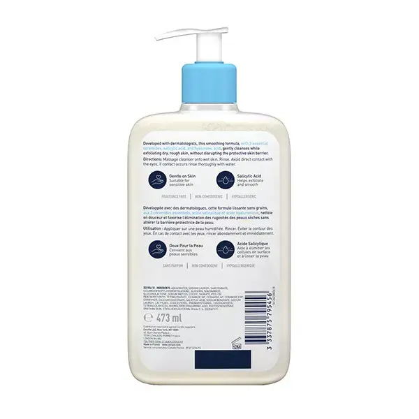 CeraVe SA Gel de Limpeza Suavizante 473ml