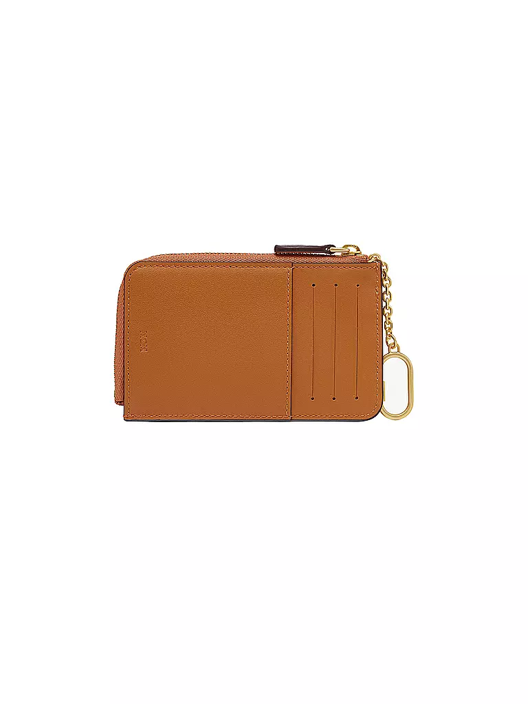 MCM Geldbörse - Kartnetui LAURETOS beige
