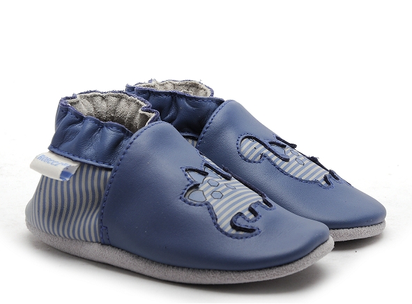 Robeez chaussons bebe diflyno bleu