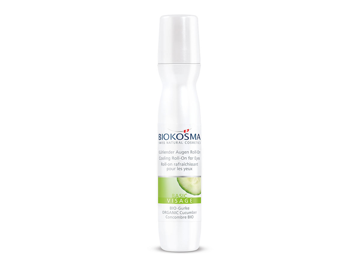 BIOKOSMA BASIC Visage kühlender Augen<br>15 ml, Roll-on