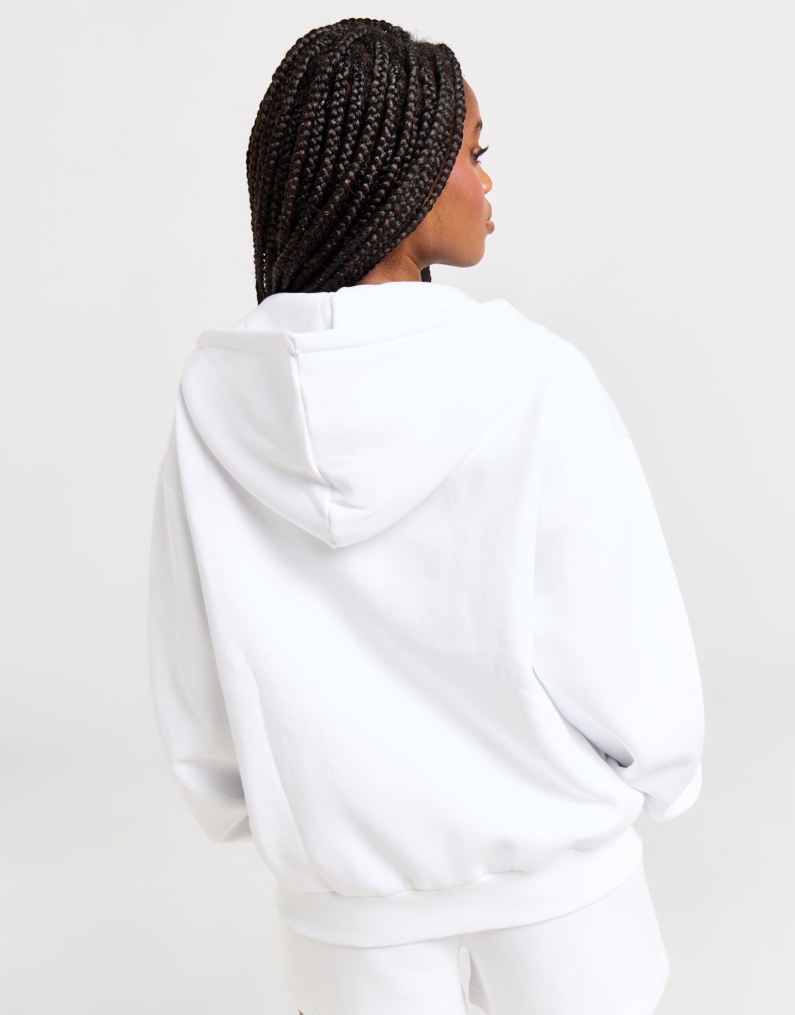 New Balance Sweat à Capuche Zippé Logo Femme