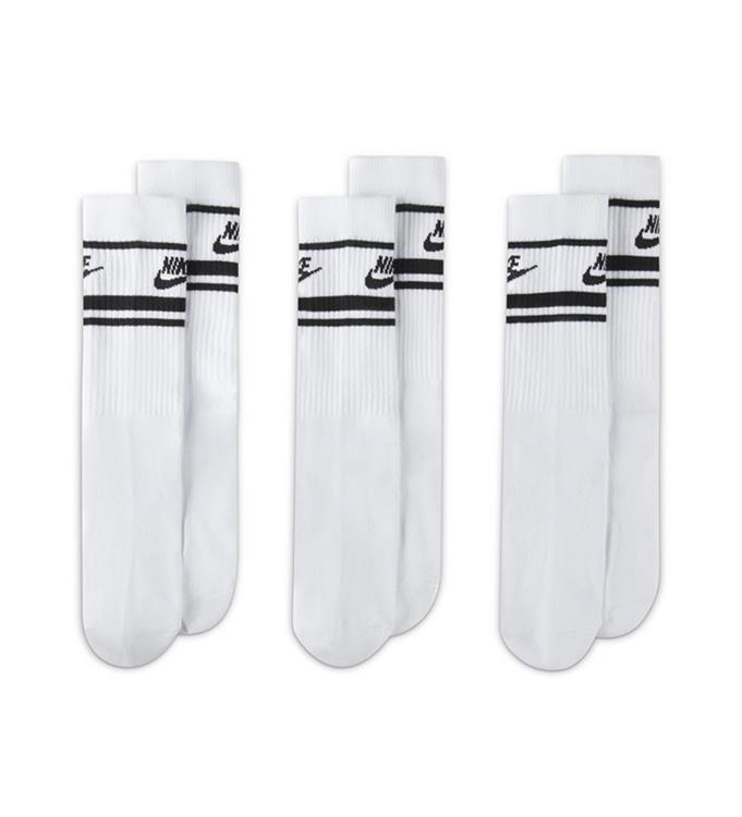 Nike Sportswear Everyday Essential Crew sokken (3 paar)