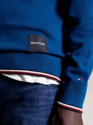 Suéter Hilfiger Monotype Relaxed Tipped