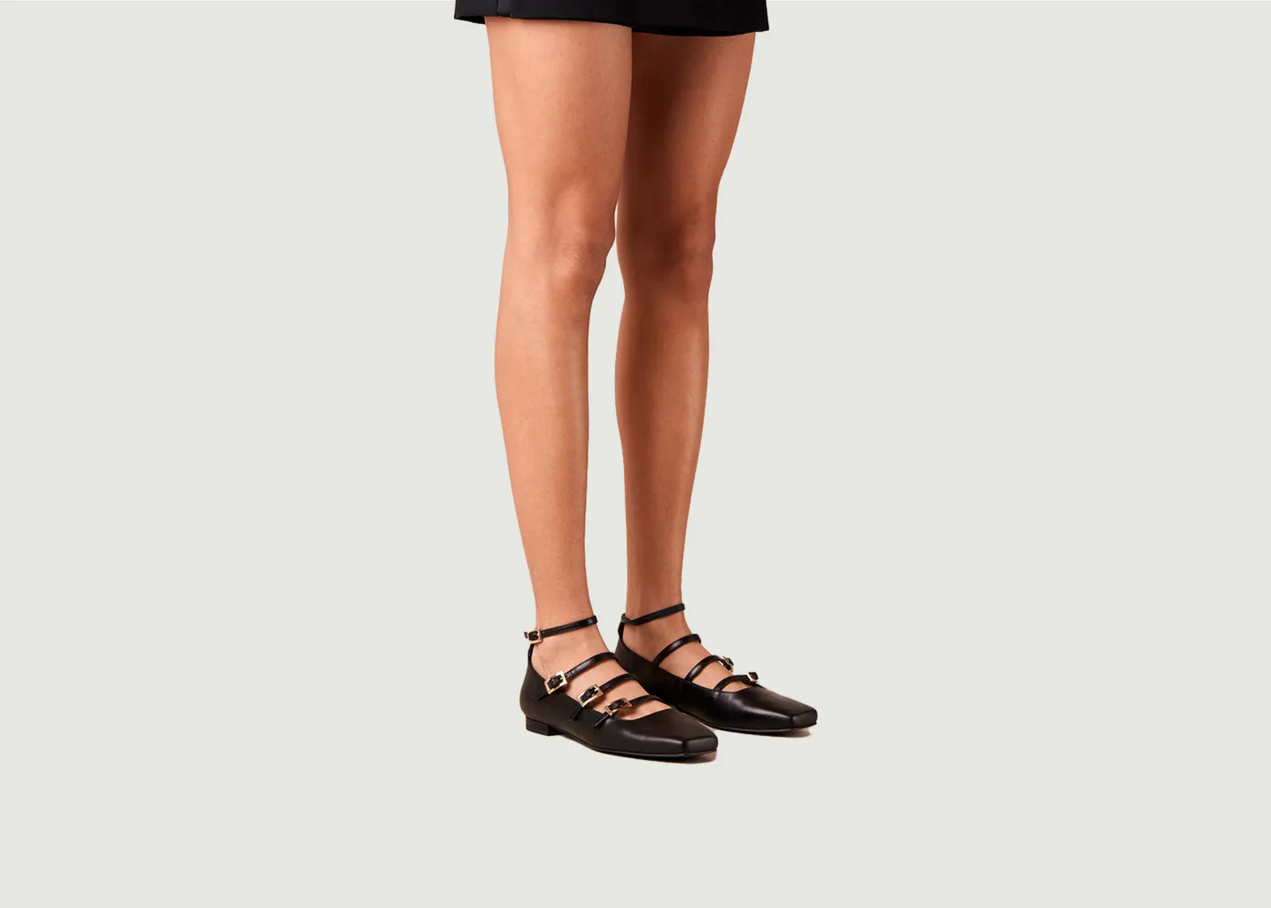 Ballerines En Cuir Luke Alohas