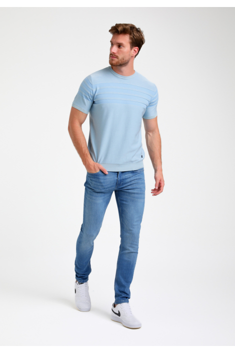 Gabbiano blauwe heren t-shirt