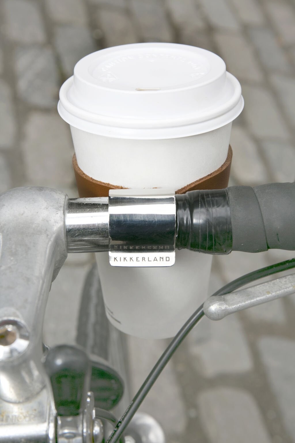 Kopholder Til Cykel - Læder - Kikkerland