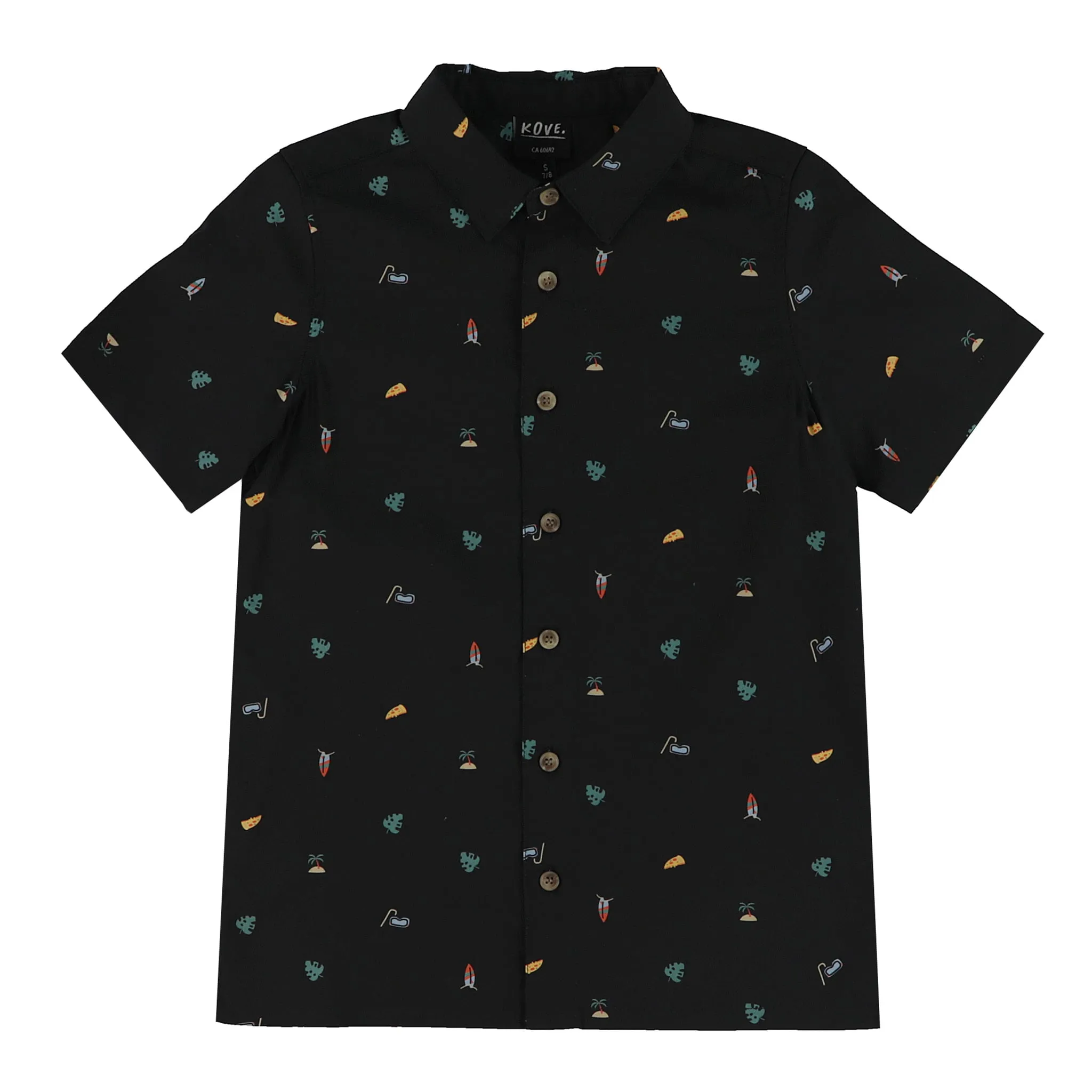 Kove Chemise Imprimé Plage 7-14ans