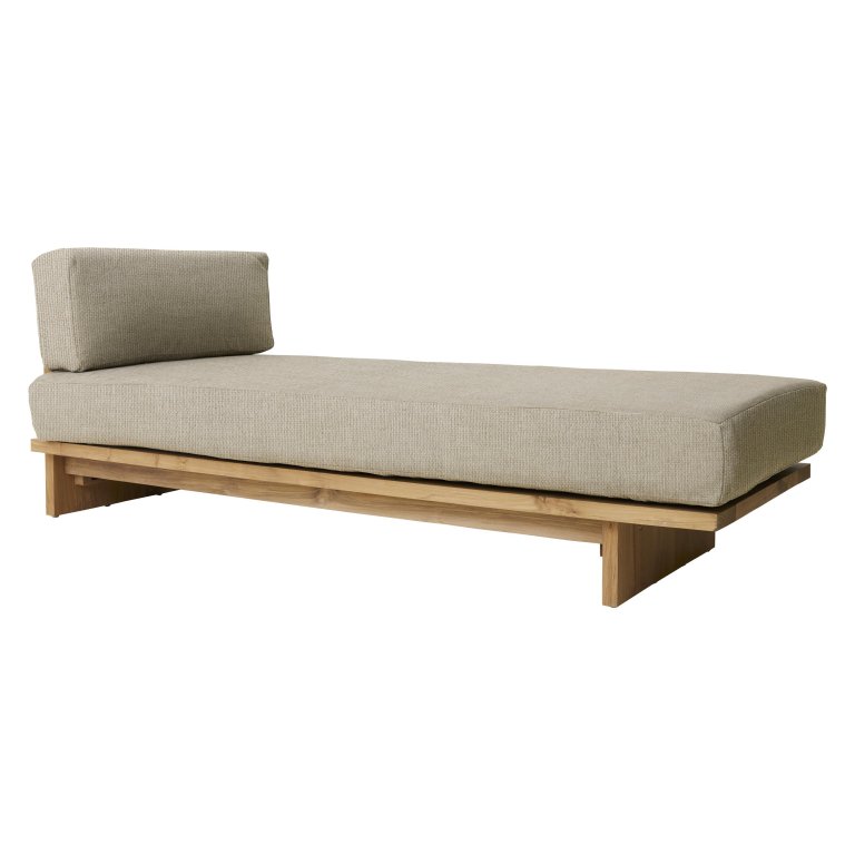 HKliving Outdoor Teak daybed natural
