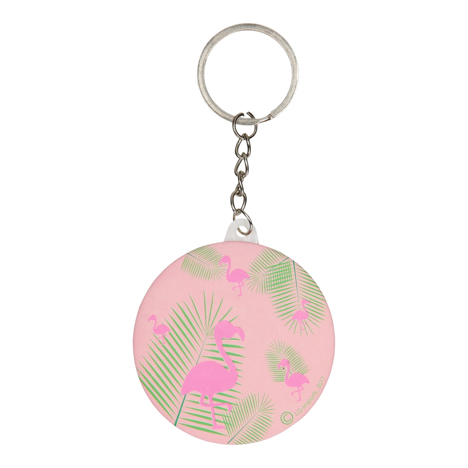 Sleutelhanger Flamingo met Spiegeltje