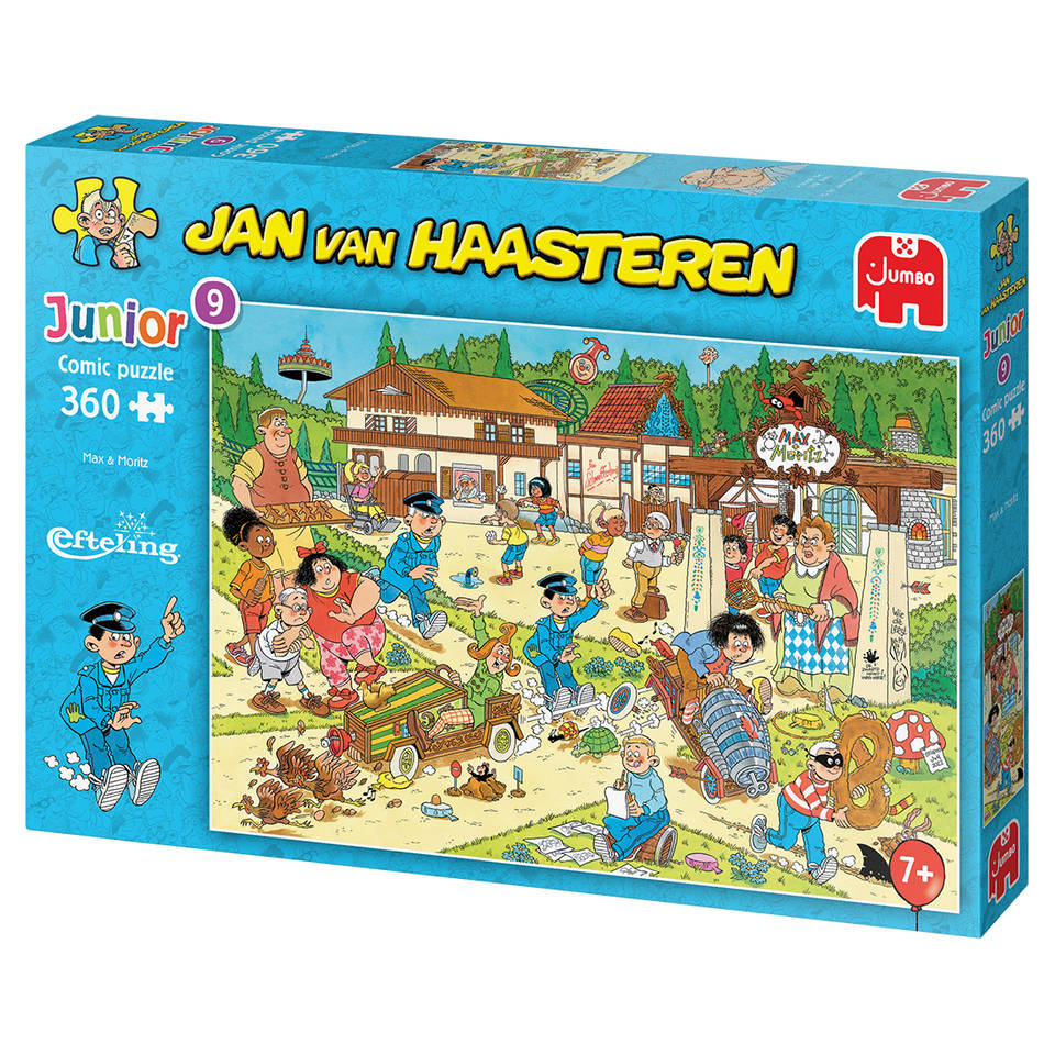 Jumbo Jan van Haasteren Junior puzzel Max & Moritz Efteling - 360 stukjes