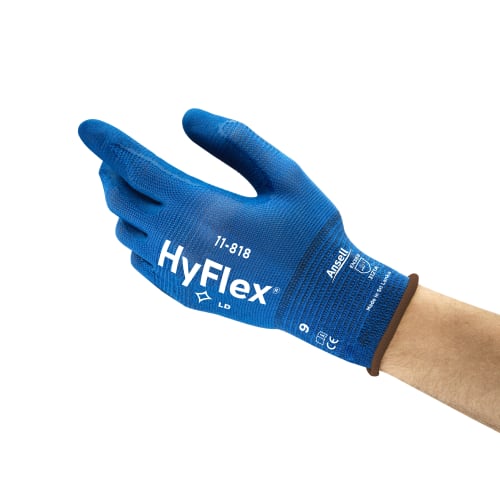 Gant de protection anti-coupure HyFlex 11-818 enduction mousse nitrile