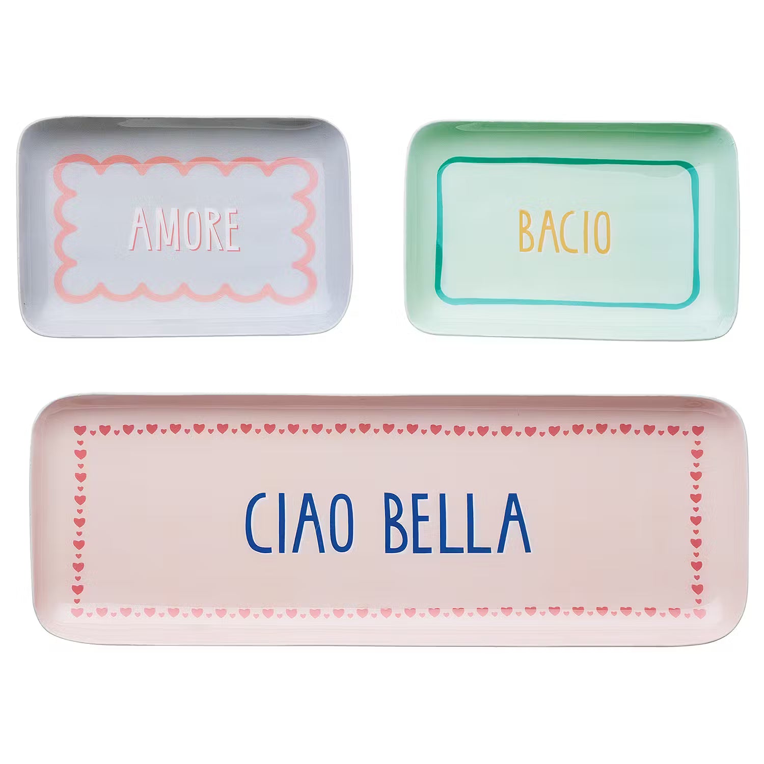 VACANZA Deko Tablett Ciao Bella