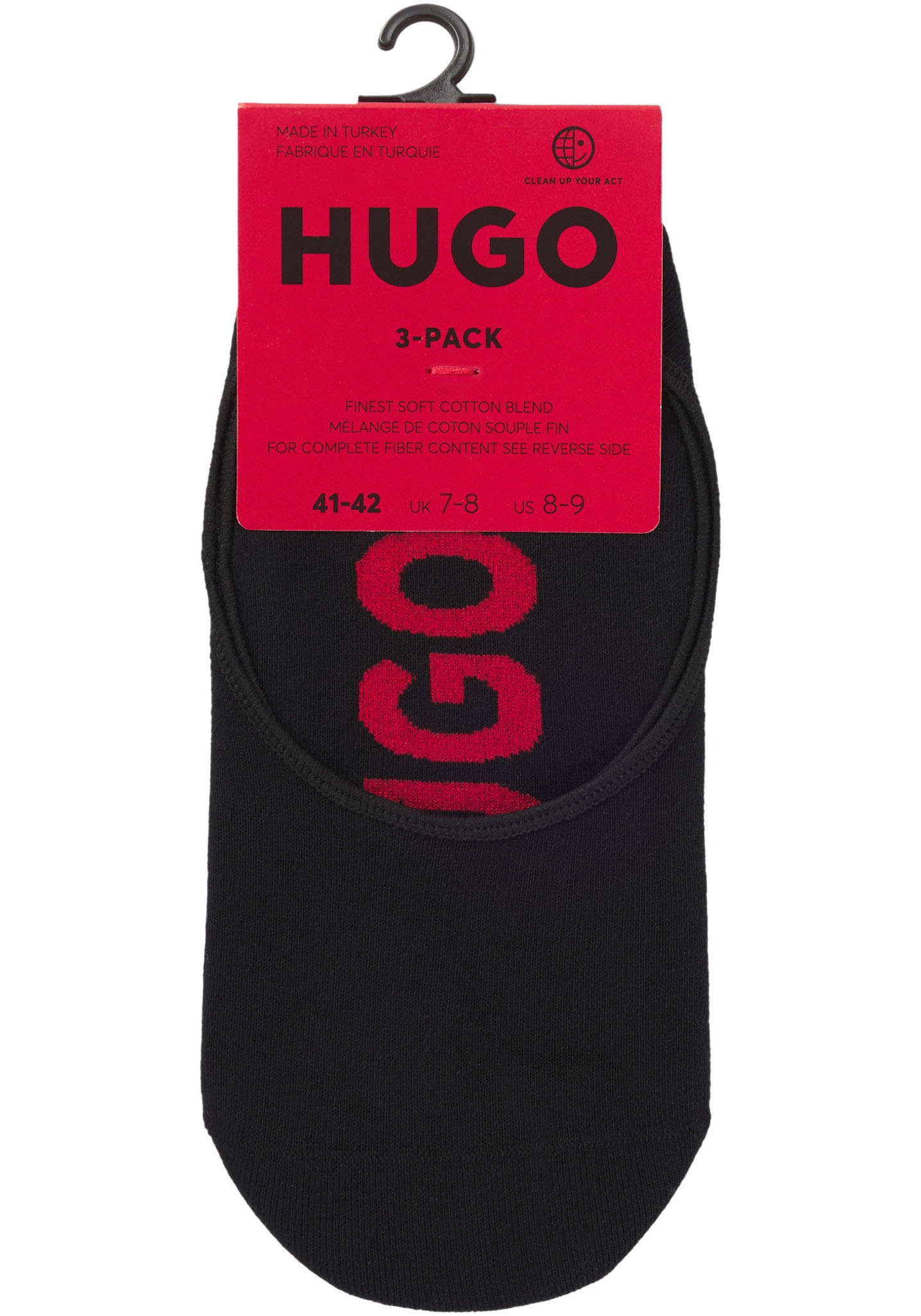 HUGO Underwear Füsslinge »3P SL LOGO CC« 3 Stk. tlg.