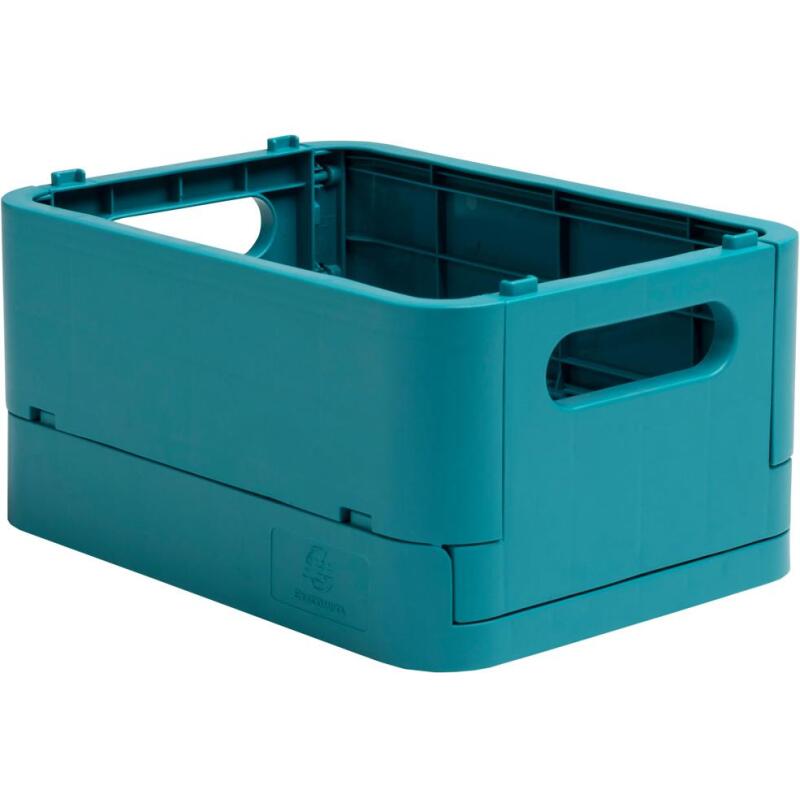 Boîte pliable The Smart Case mini Skandi - Bleu Pacifique