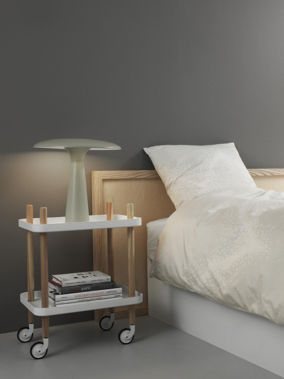 Normann Copenhagen Block trolley wit 50x35
