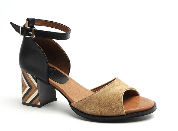 Nemonic nu pieds talons femme 2260 beige