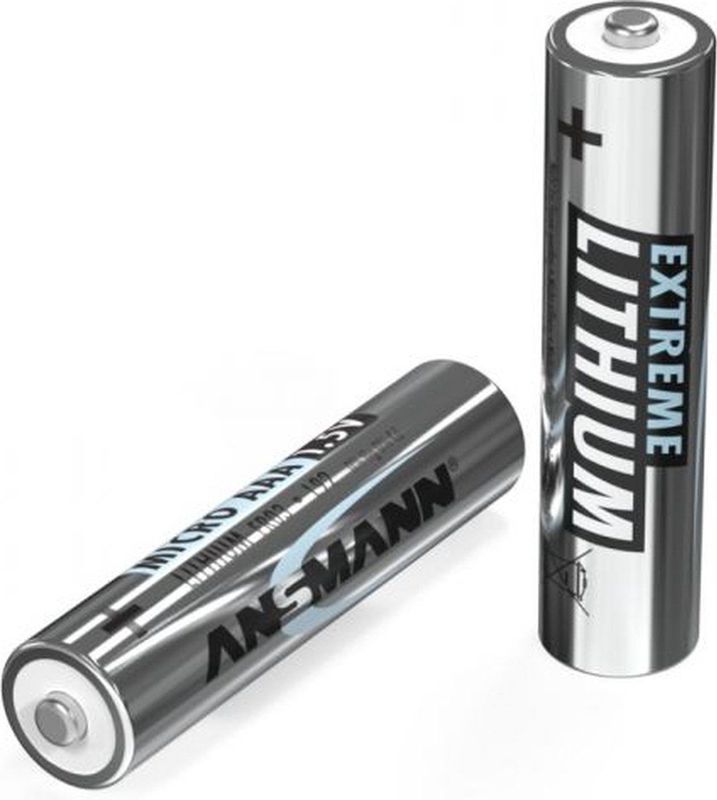 Ansmann - 2x Micro Lithium Batterij - AAA - 1.5V - Set van Twee
