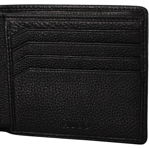 BOSS - Cartera De Cuero Metro 3.0 Negro