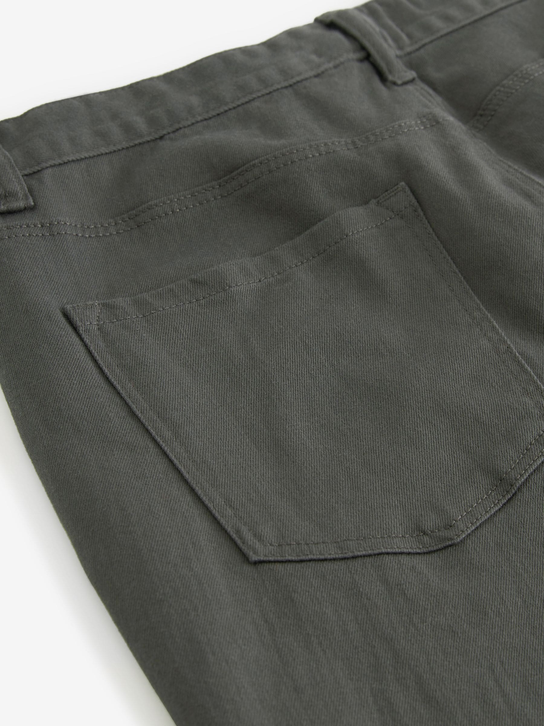 Antraciet - Enkele - Slim fit klassieke stretchy jeans