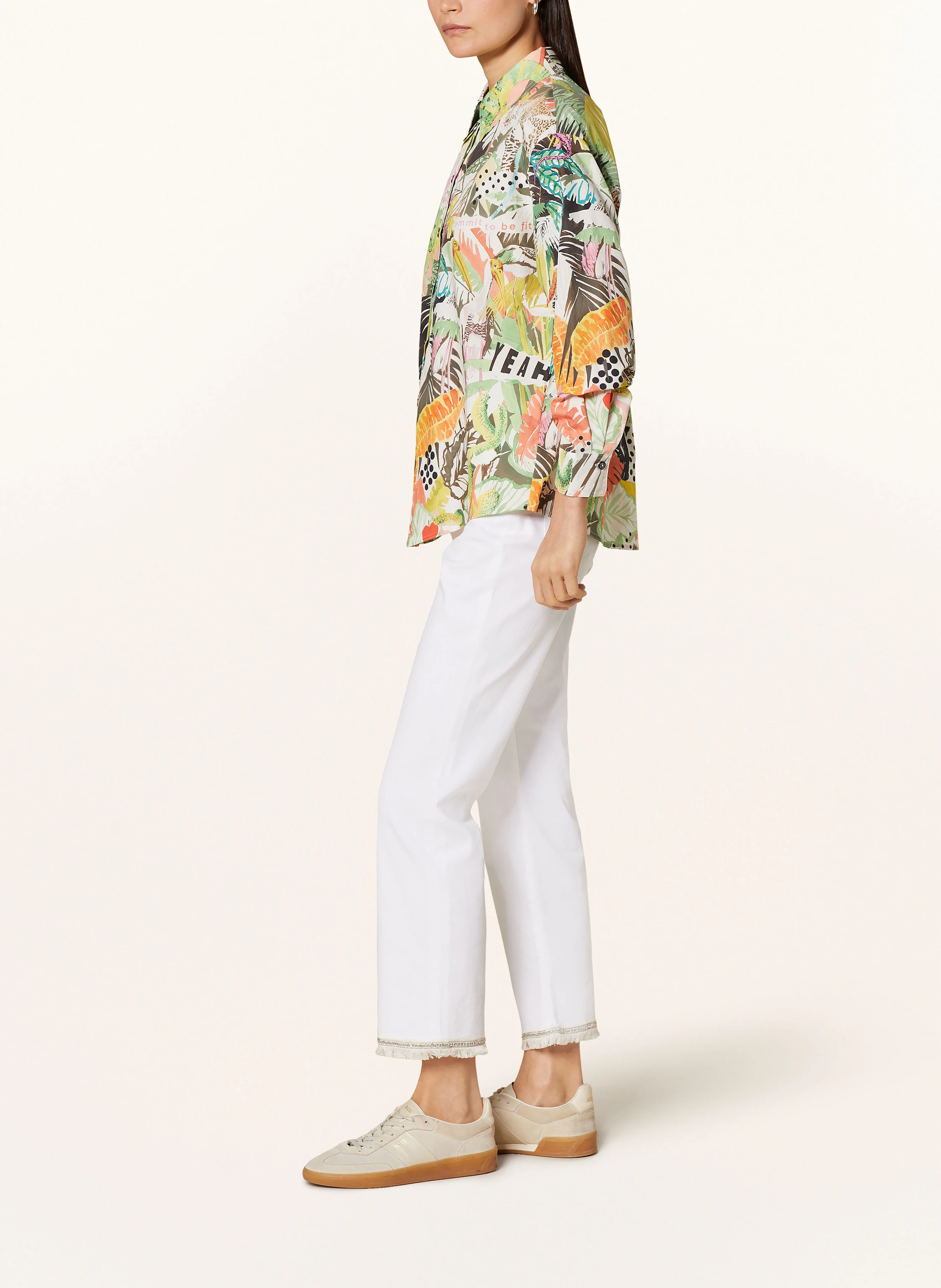 MARC CAIN Jeans FORLI mit Schmucksteinen