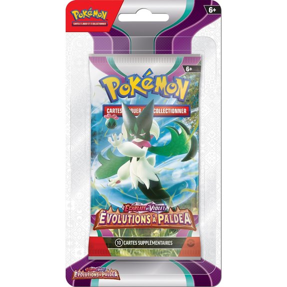 Booster Pokémon Ecarlate et Violet Evolution à Paldea