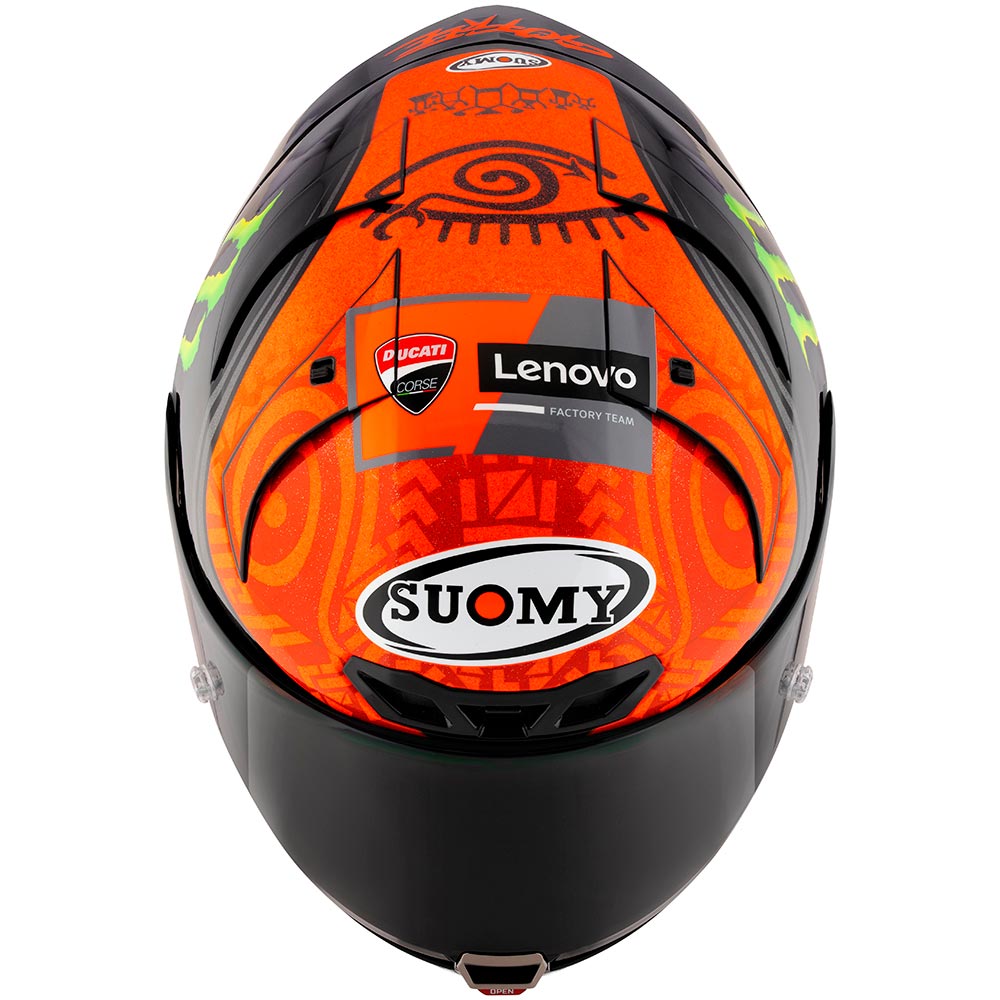 Suomy - Casque S1-XR GP Bagnaia Monster Replica Rouge / Noir / Vert