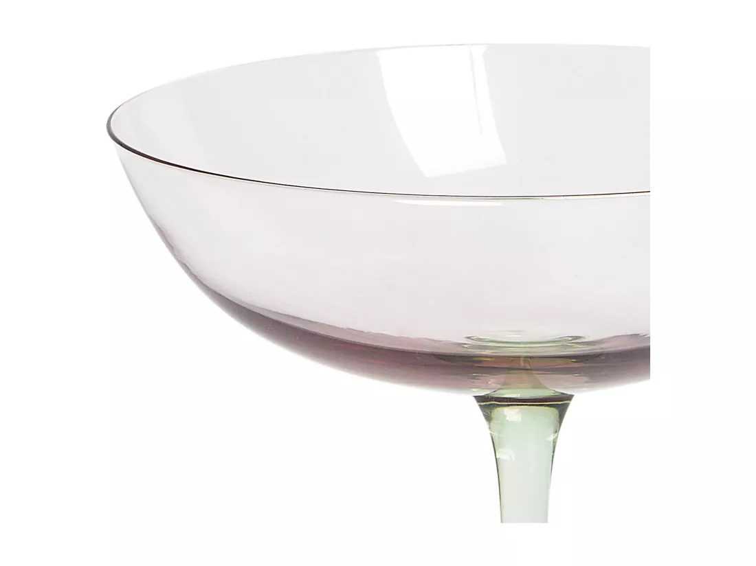 Lot de 4 verres à Martini DIOPSIDE 250 ml Rose