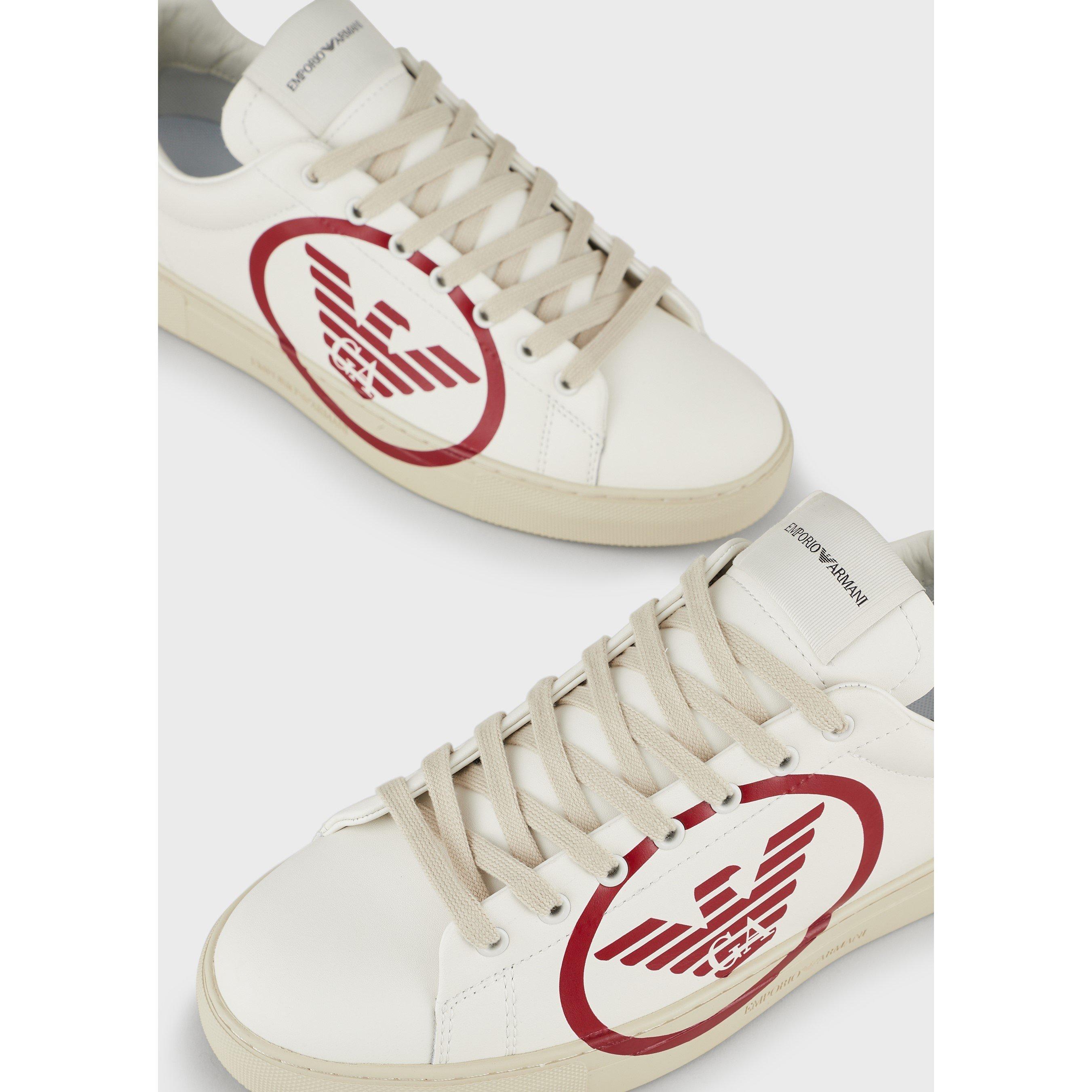 Emporio Armani Eagle Trainers