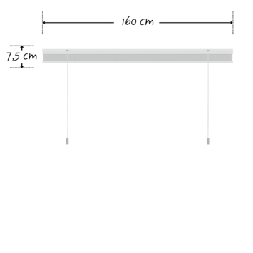 KARWEI enkel plisségordijn lichtdoorlatend wit (kleurnr. 6010) 160x180 cm (bxh)