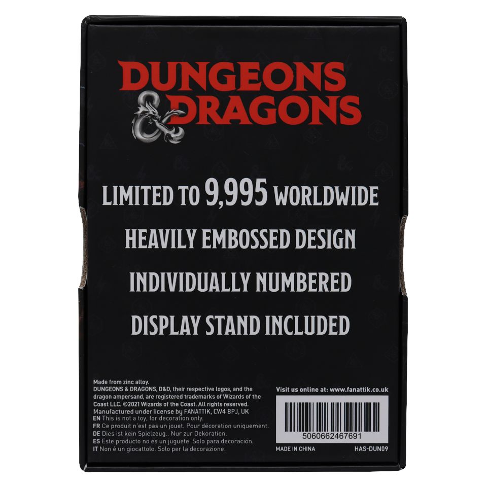 Dungeons & Dragons Limited Edition Monster Manual Ingot