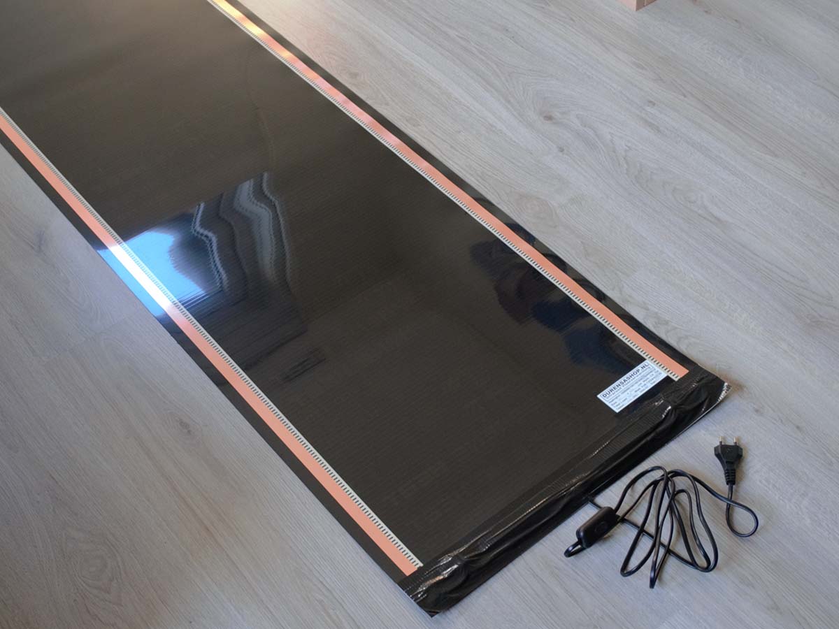 Durensa caravan vloerverwarming met thermostaat - 150 x 130 cm
