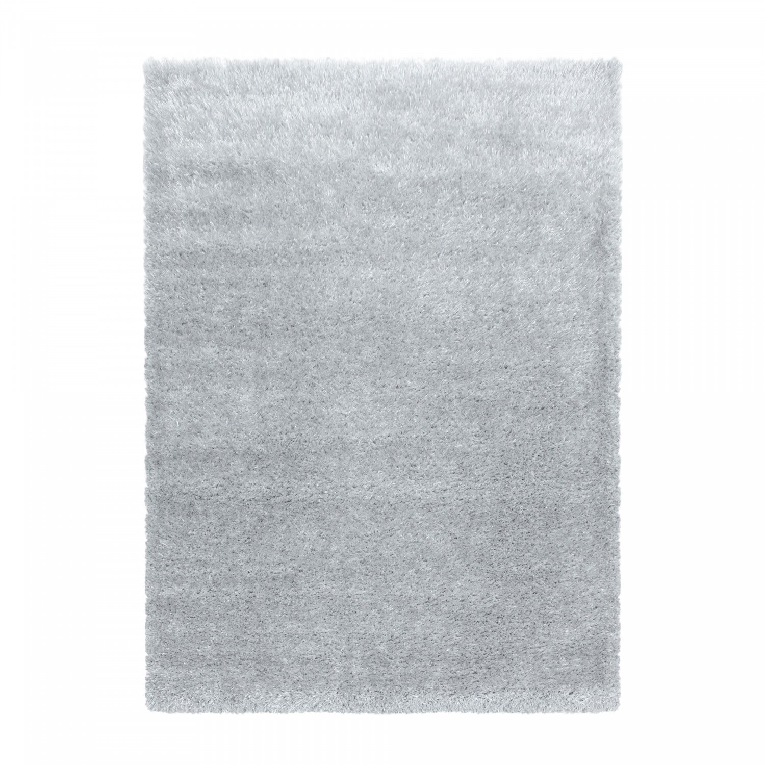 Einfarbig Hochflor Teppich, Flauschiger Langflor Shaggy Teppich, Rechteckig