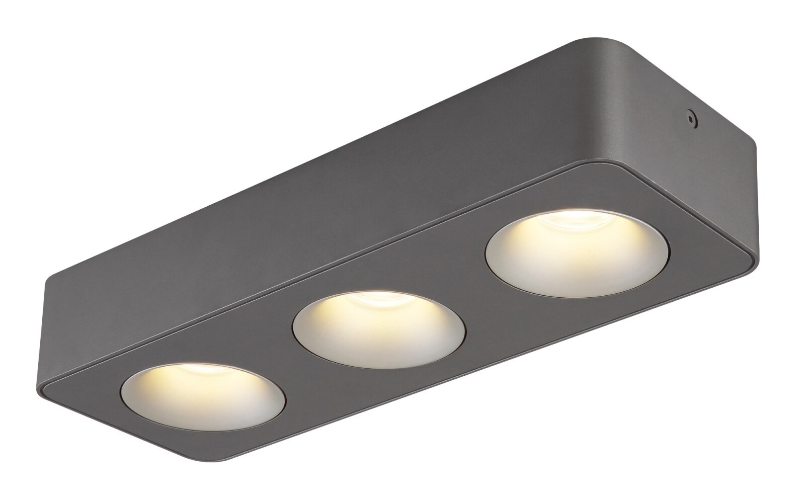 LED-Strahler - dunkelgrau - Aluminium - 33,2 cm