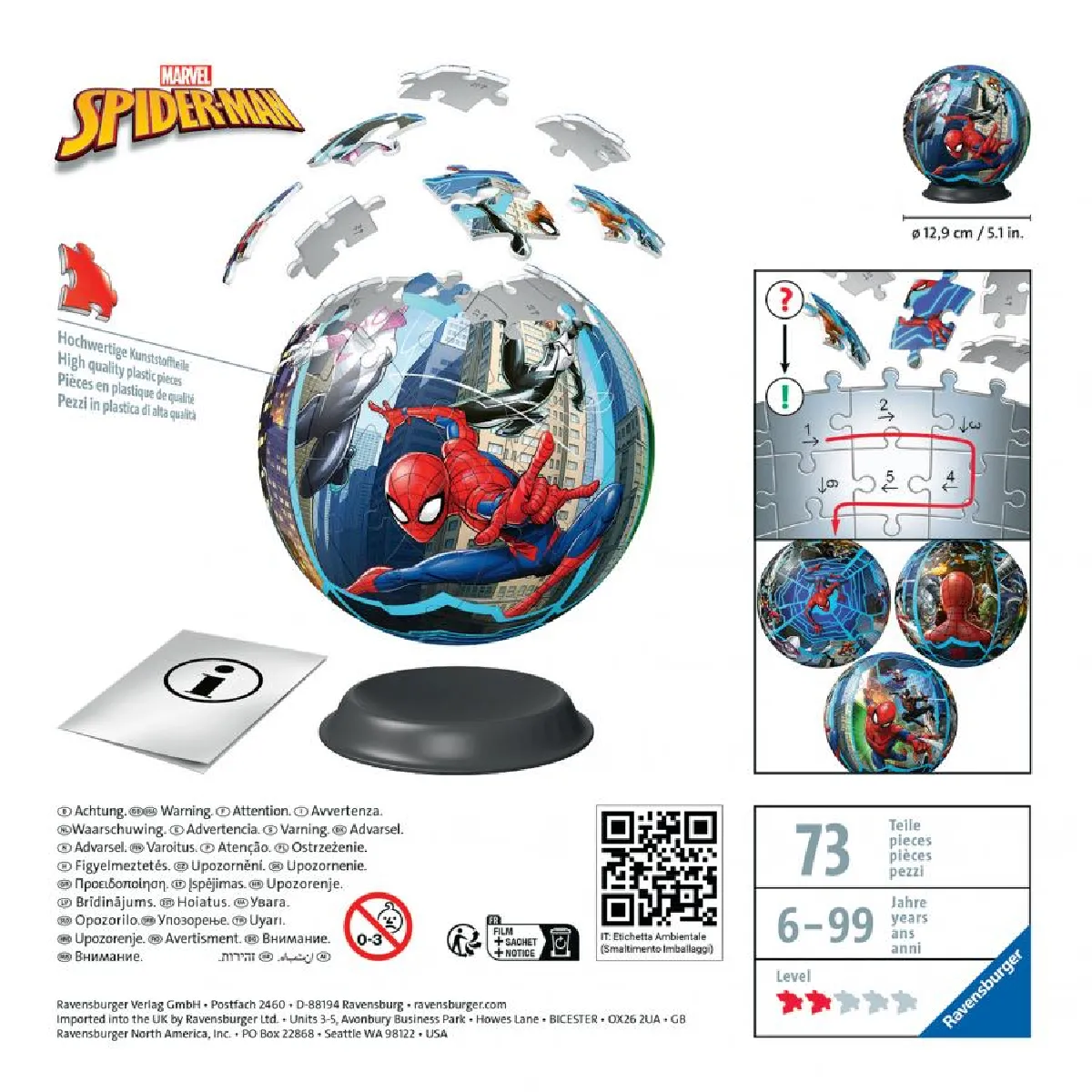 Ravensburger 3D Ball Spider-Man