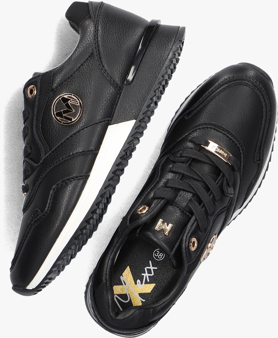 MEXX zwarte mexx lage sneakers maja
