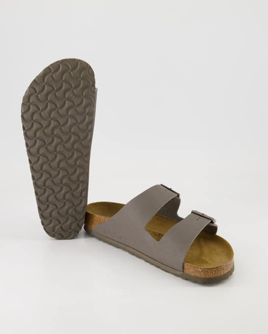 Birkenstock Arizona Pantoletten in Grau