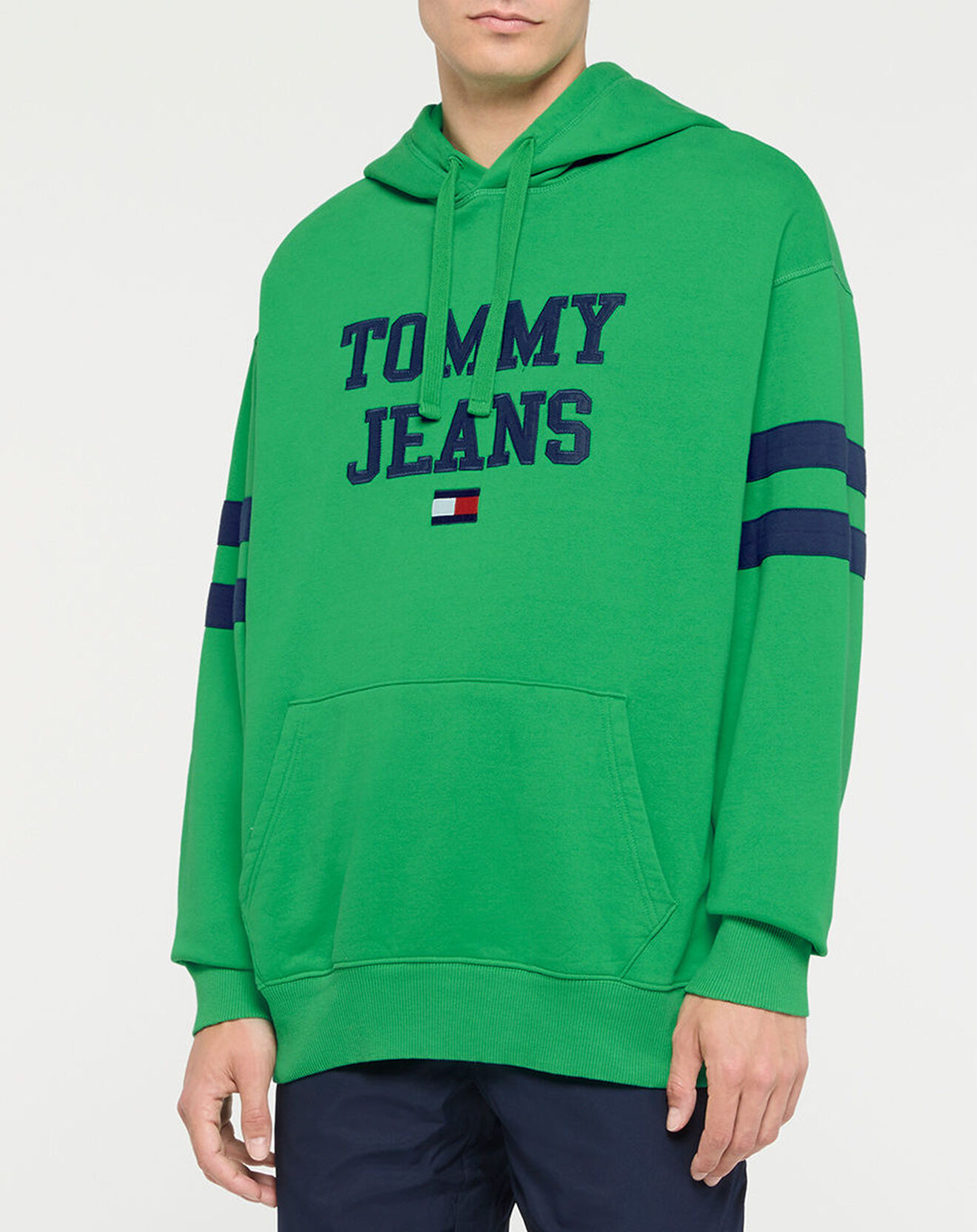 Tommy Jeans Sweat à capuche Graphic vert