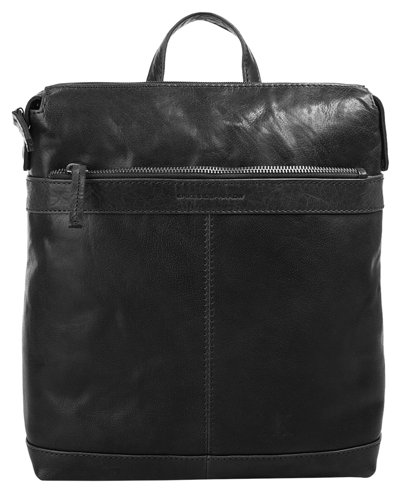 Spikes & Sparrow Laptoprucksack echt Leder