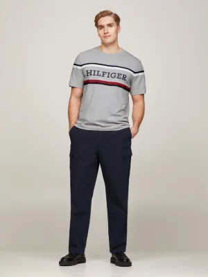 Camiseta Hilfiger Monotype Global Stripe
