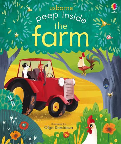 Peep Inside the Farm - Peep Inside (Board book)